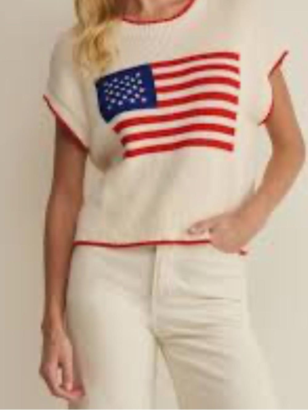 Talulah American Flag Knit Sweater 🇺🇸